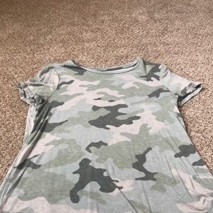 camo Aeropostale tee